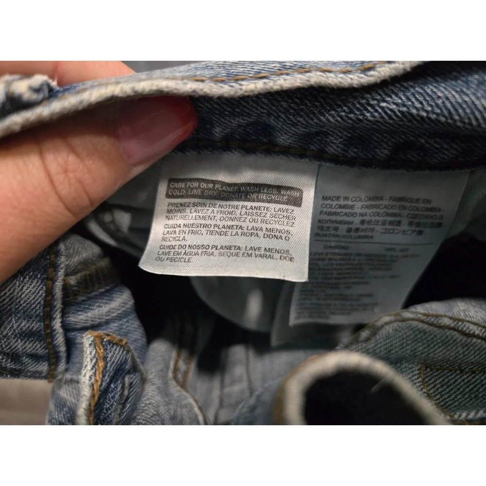 Levi's 559 Relaxed Straight Jeans Men's 32x30 Blue Medium Wash Denim Pants
